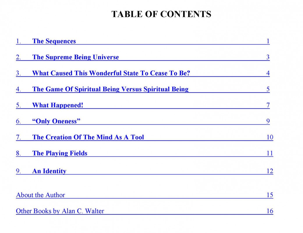 The-sequences-Contents